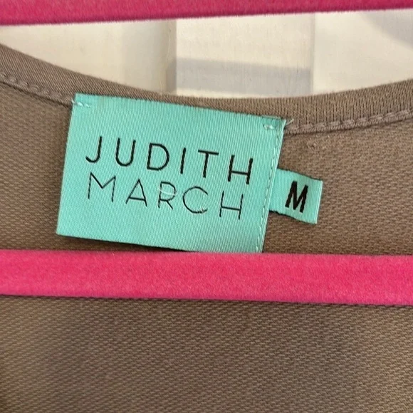 Judith March short sleeved brown top with fringe size M - Picture 3 of 10